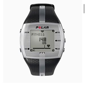 Polar FT7 heart rate monitor.